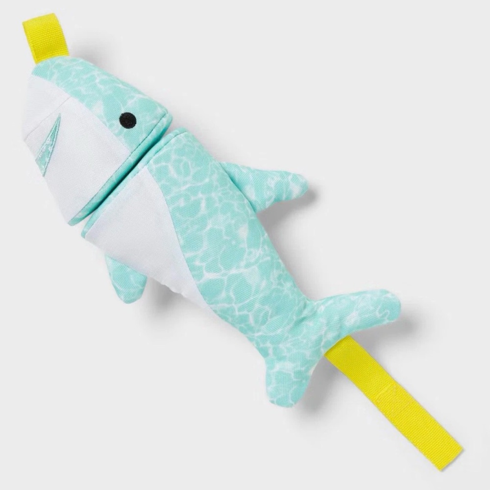 Durable Shark Dog Fetch Toy Launcher - RipStop Fabric Interactive Pet Play
NWT